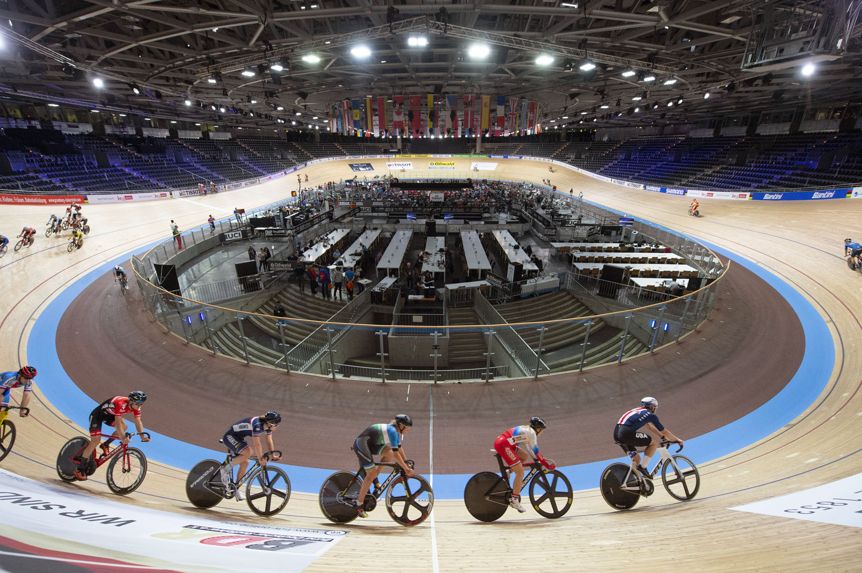 Berlin Velodrome Overview.
