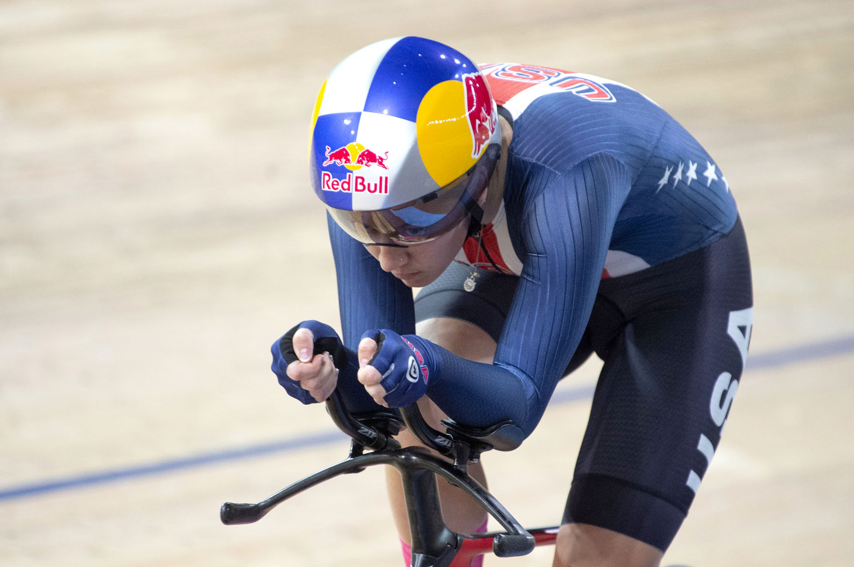 Chloe Dygert, world record ride in individual pursuit.
