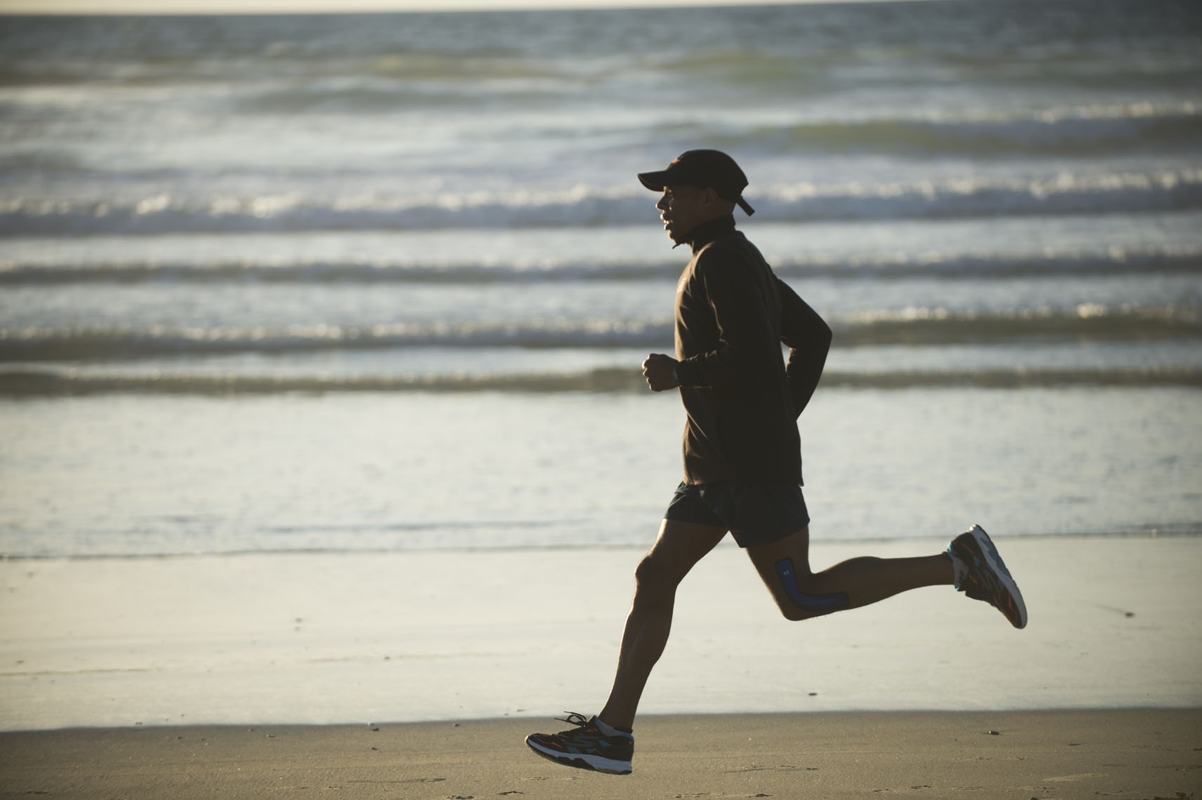 KT Tape, Meb Keflezighi in San Diego, CA