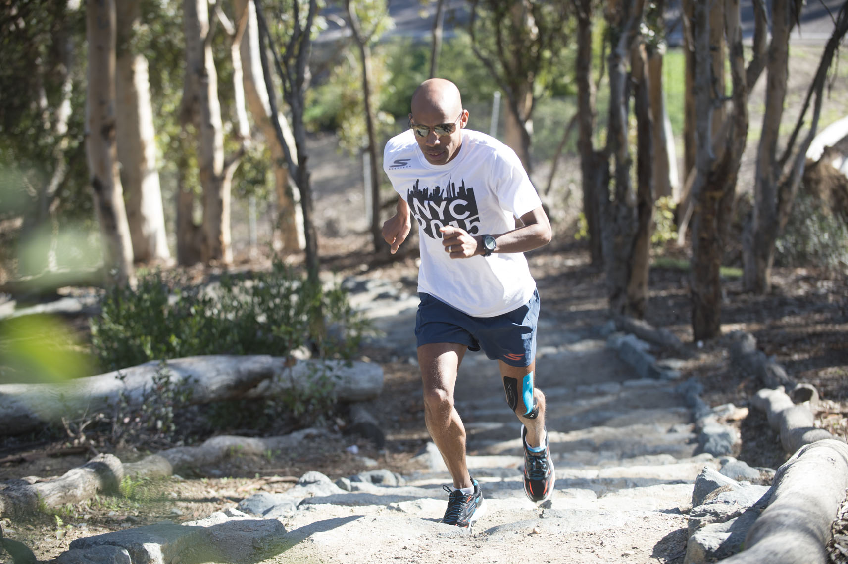 KT Tape, Meb Keflezighi in San Diego, CA