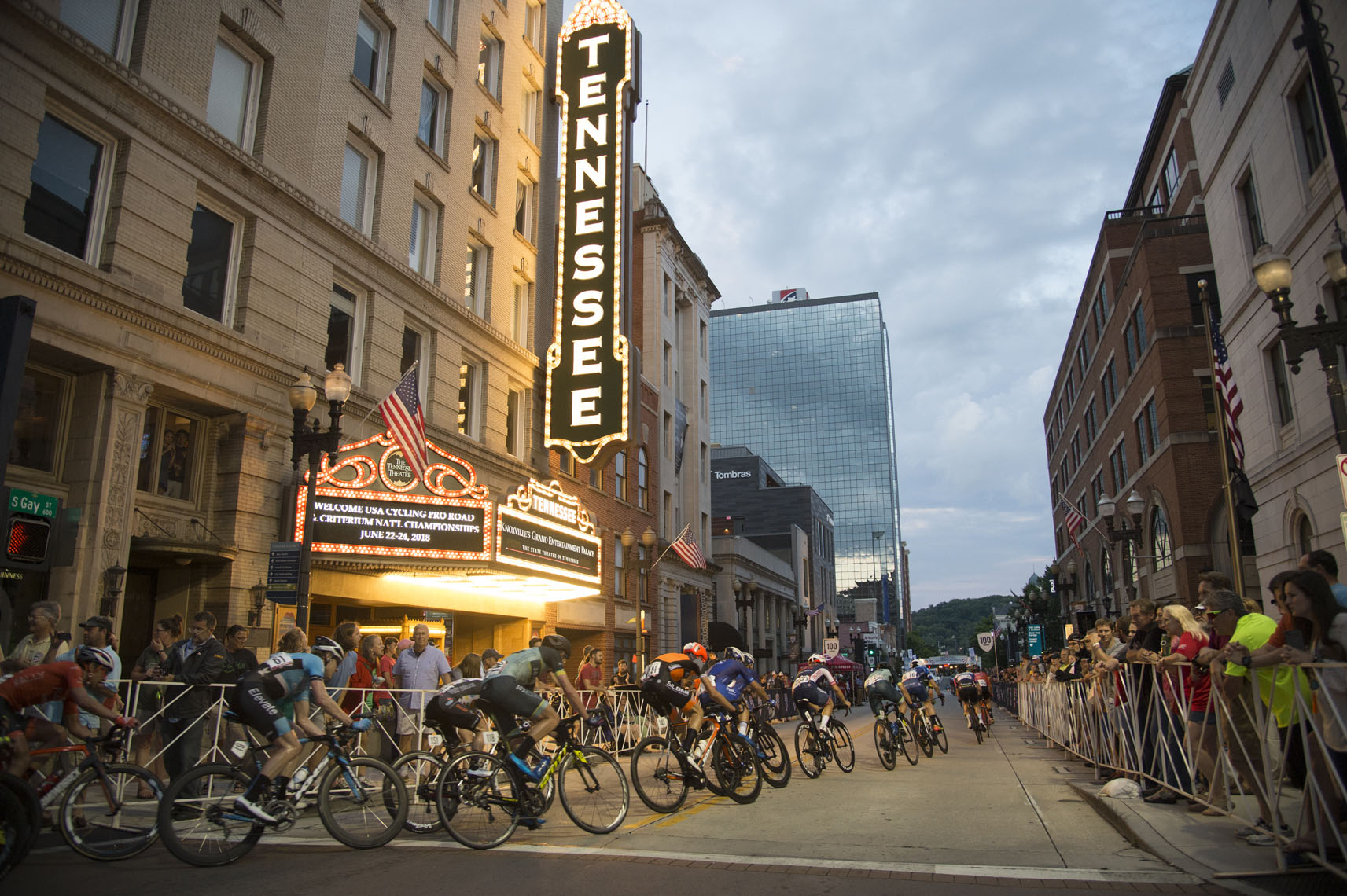 National Criterium Cycling Championships, Tennessee Theatre, Knoxville, TN